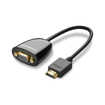 Ugreen Siyah HDMI to VGA Dişi Çevirici Adaptör