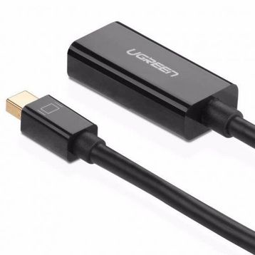 Ugreen Siyah Mini Displayport Hdmı Dönüştürücü Adaptör