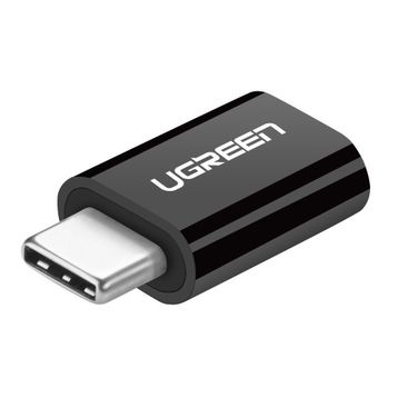 Ugreen Siyah Type-C Micro USB Dönüştürücü Adaptör