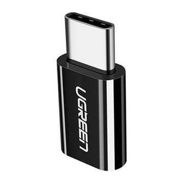 Ugreen Siyah Type-C Micro USB Dönüştürücü Adaptör