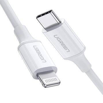 Ugreen Type-c 1 mt Lightning İphone Hızlı Şarj Kablosu