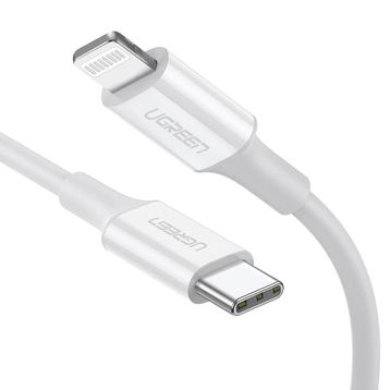 Ugreen Type-c 1 mt Lightning İphone Hızlı Şarj Kablosu