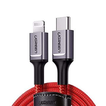 Ugreen Type-c 1 mt Lightning İphone Hızlı Şarj Kablosu