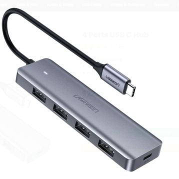 Ugreen Type-C 4 Portlu USB 3.0 Hub Çoklayıcı
