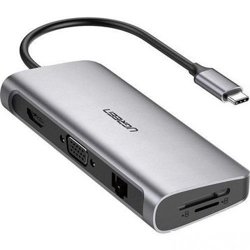 Ugreen Type-C HDMI VGA Ethernet USB Çoklayıcı Adaptör