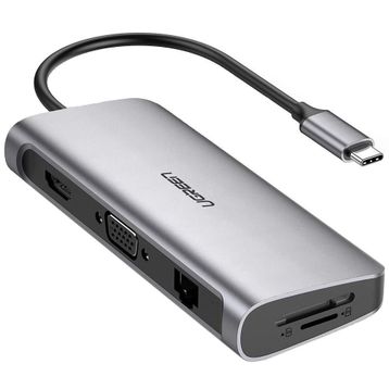 Ugreen Type-C HDMI VGA Ethernet USB Çoklayıcı Adaptör