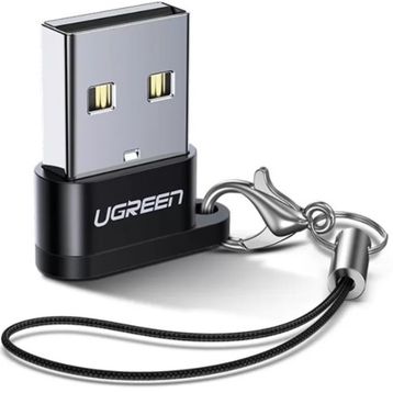 Ugreen USB-A Erkek to USB Type-C Dişi Çevirici Dönüştürücü Adaptör