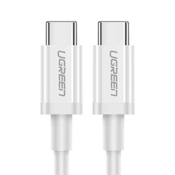 Ugreen Usb C 3A Beyaz 50 cm Hızlı Şarj ve Data Kablosu