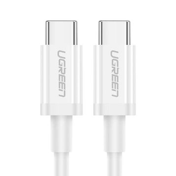 Ugreen Usb C 3A Beyaz 50 cm Hızlı Şarj ve Data Kablosu