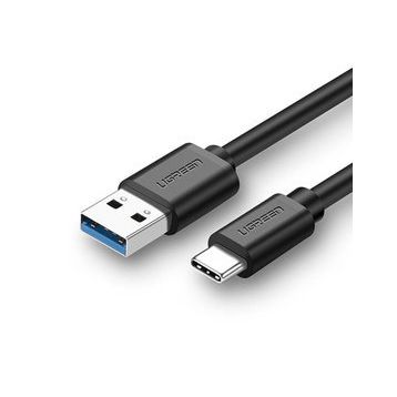 Ugreen Usb Type-C 3A 60W 1 mt 90 Derece Şarj ve Data Kablosu