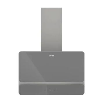 Uğur UAD 6022D GA4D 60 cm Gri Cam Duvar Tipi Ankastre Davlumbaz