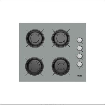 Uğur UEO 6040W0 GCY 2R1 Gri Set Üstü Ocak