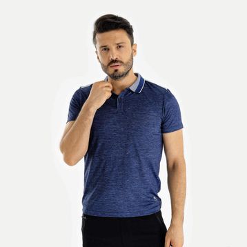Uhlsport 3201114-21.130 Lacivert Polo Pamuk Hold M Erkek T-Shirt