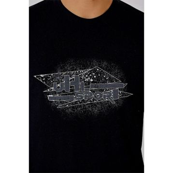 Uhlsport 3211113-20.002 Scud M Siyah Erkek T-shirt