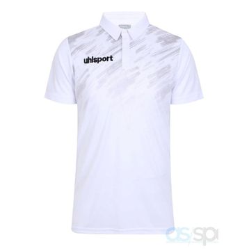 Uhlsport Brush Beyaz Polo T-shirt