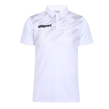 Uhlsport Brush Beyaz Polo T-shirt