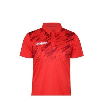 Uhlsport Kırmızı Brush Polo T-shirt
