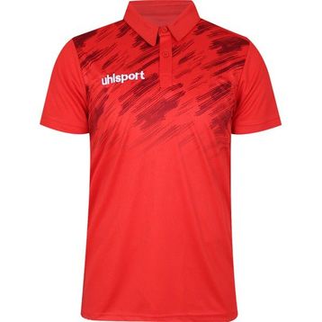 Uhlsport Kırmızı Brush Polo T-shirt