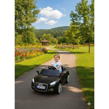 UJ Toys UJA Uzaktan Kumandalı Audi Siyah Akülü Araba