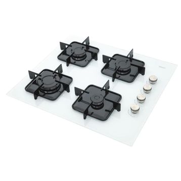 Ukinox ARES60 Beyaz Ankastre Cam Ocak