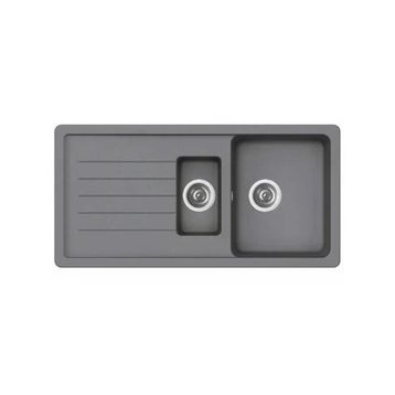Ukinox Valente D-150 L Croma Granit Eviye