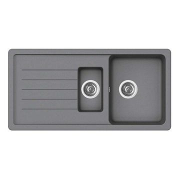 Ukinox Valente D-150 L Croma Granit Eviye