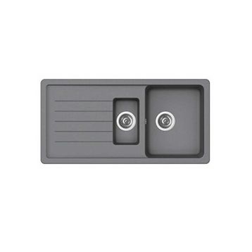Ukinox Valente D-150 L Croma Granit Eviye