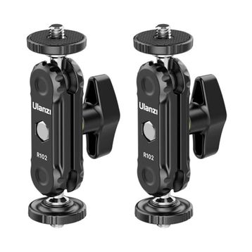 Ulanzi R102 Double Ball Head Magic Arm Hareketli Çiftli Kol
