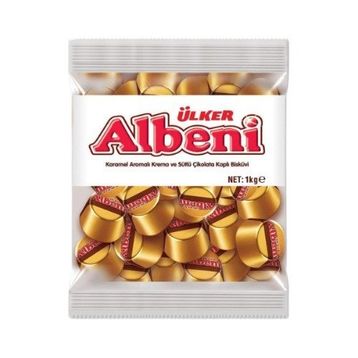 Ülker 1 kg Albeni Karamel Dolgulu Çikolata
