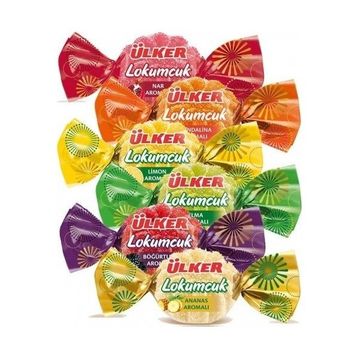 Ülker 1 kg Lokumcuk Karışık Meyve Aromalı