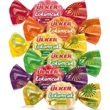 Ülker 1 kg Lokumcuk Karışık Yumuşak Şekerleme