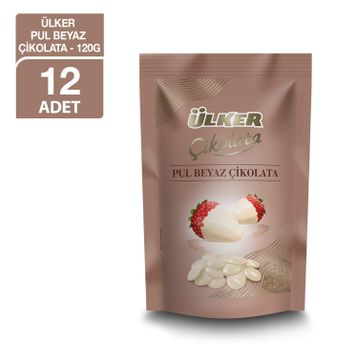 Ülker 100 gr Beyaz Pul Çikolata (5 adet)
