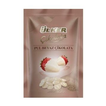 Ülker 100 gr Beyaz Pul Çikolata (5 adet)