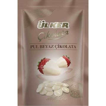 Ülker 100 gr Beyaz Pul Çikolata (5 adet)