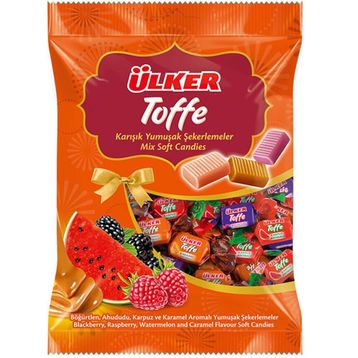 Ülker 350 gr Toffee Karışık Yumuşak Şeker (6 adet)