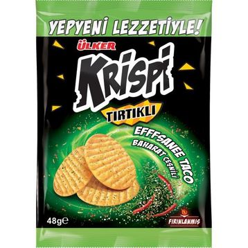 Ülker 48 gr Krispi Tırtıklı Taco Baharatlı Kraker