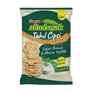 Ülker 50 gr Yoğurt Aromalı ve Mevsim Yeşillikli Altınbaşak Tahıl Cipsi