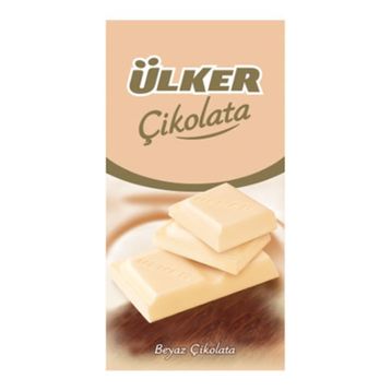 Ülker 70 gr Beyaz Tablet Çikolata