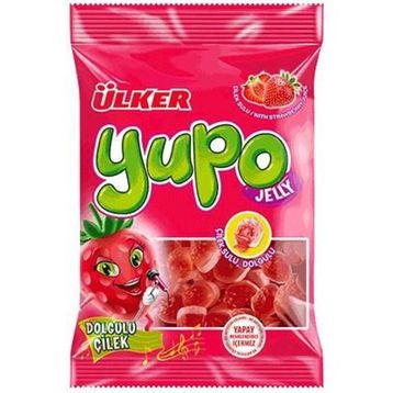 Ülker 80 gr Yupo Jelly Çilek Şeker