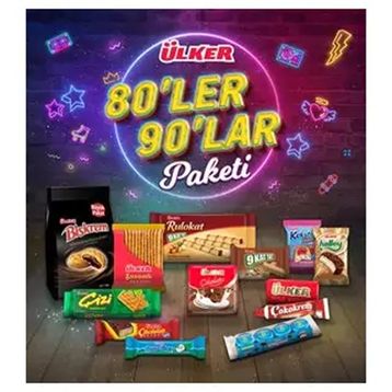 Ülker 80'ler 90'lar Atıştırmalık Paketi