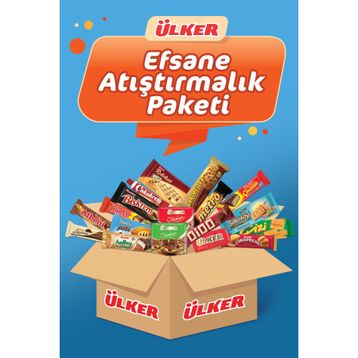 Ülker Efsane Yeni Atıştırmalık Çikolata Paketi 24 Parça
