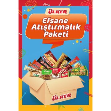 Ülker Efsane Yeni Atıştırmalık Çikolata Paketi 24 Parça