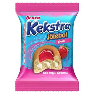 Ülker Kekstra Jölebol Çilekli 40 gr Kek
