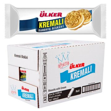 Ülker Kremalı 61 gr Sandviç Bisküvi
