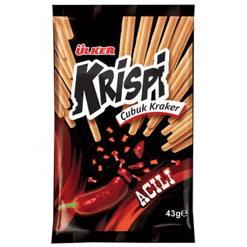 Ülker Krispi Acılı Çubuk Kraker 43 G