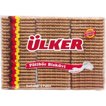 Ülker Pötibör Sade 450 gr Bisküvi