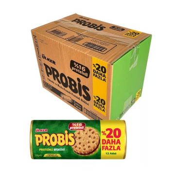 Ülker Probis 336 gr Proteinli Bisküvi (12 adet)