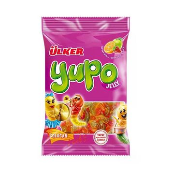 Ülker Yupo Jelly 80 gr Solucan Şekerleme