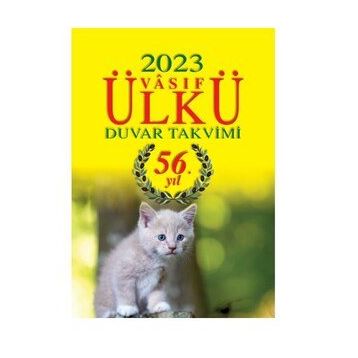Ülkü 2023 Duvar Takvimi