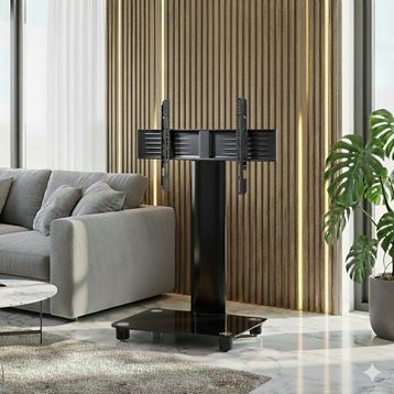 Ultimate SQ-B 50 cm Siyah Askılı TV Sehpası